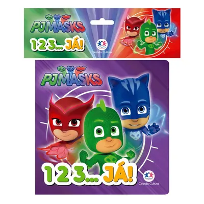 Livro De Banho Ciranda Cultural PJ Masks Livro De Banho Ciranda Cultural PJ Masks